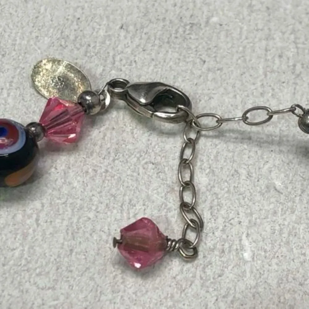 925 Silver Beaded Bracelet